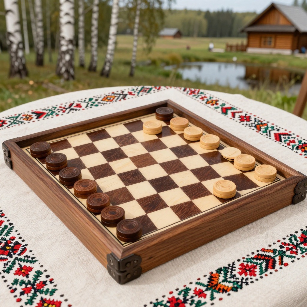 История шашечной игры